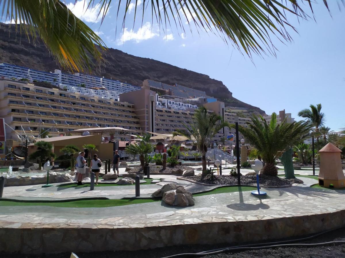 Ocean View Apartment In Taurito, Mogan - Top Floor Eksteriør billede