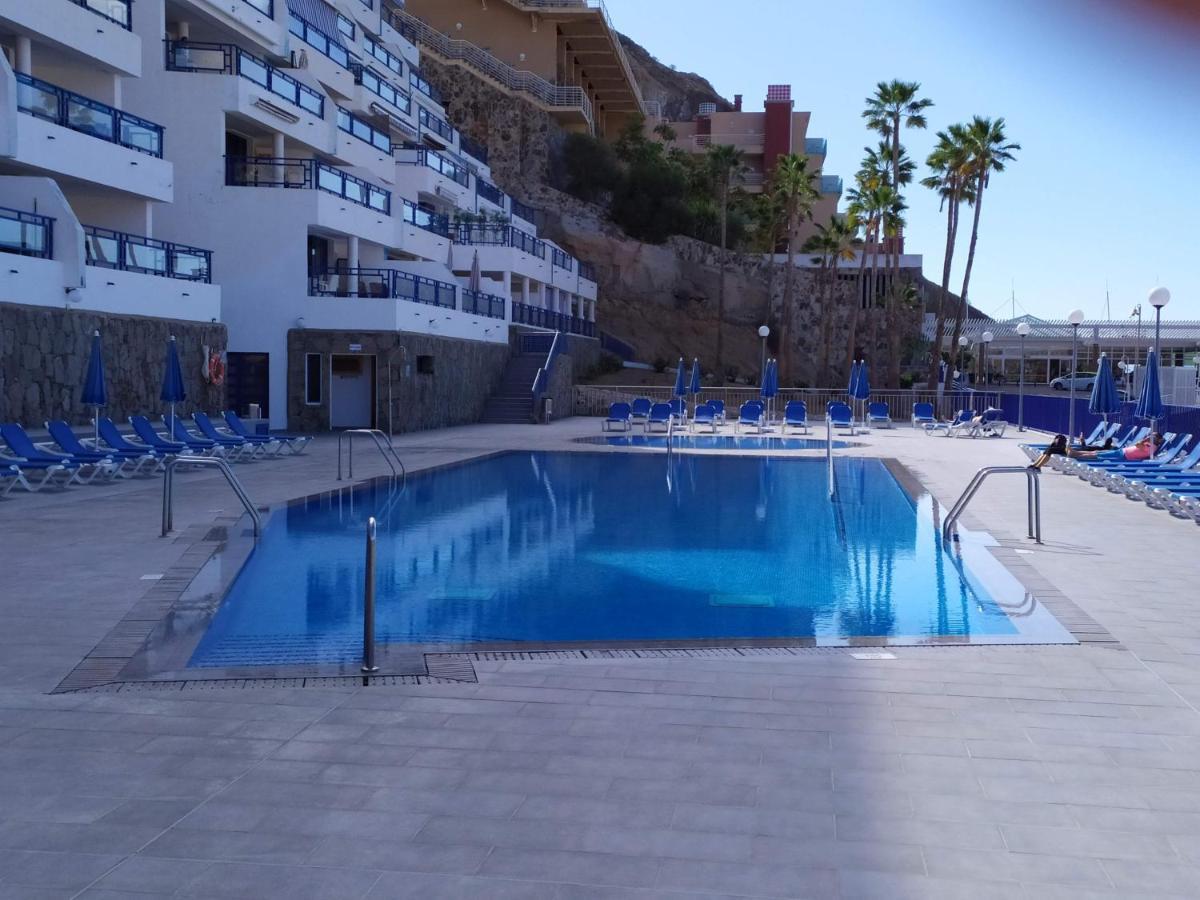 Ocean View Apartment In Taurito, Mogan - Top Floor Eksteriør billede